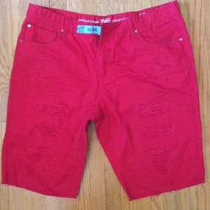 Jordan Craig red shorts